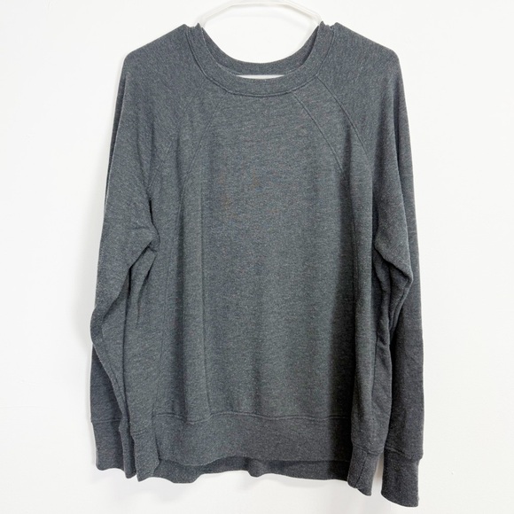 Zella Other - Zella Sweatshirt Mens Medium Gray Crewneck Pullover Lightweight Raglan Yoga Gym